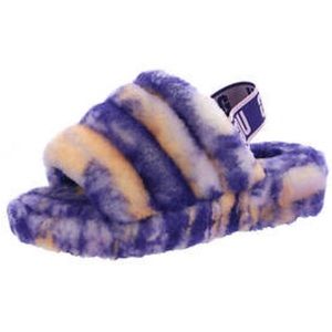 UGG Fluff Yeah Slide Marble 12